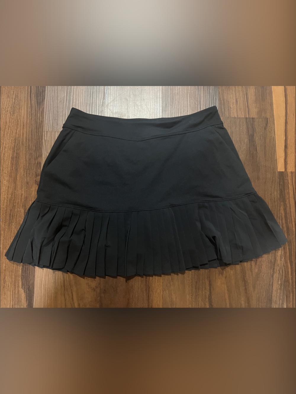 Under Armour Black Pleated Active Skort